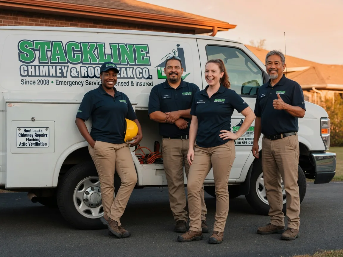 Chimney flashing repair company in Blakeslee, PA